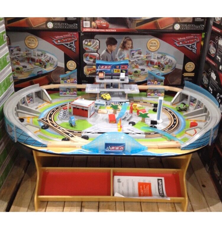 cars race track table